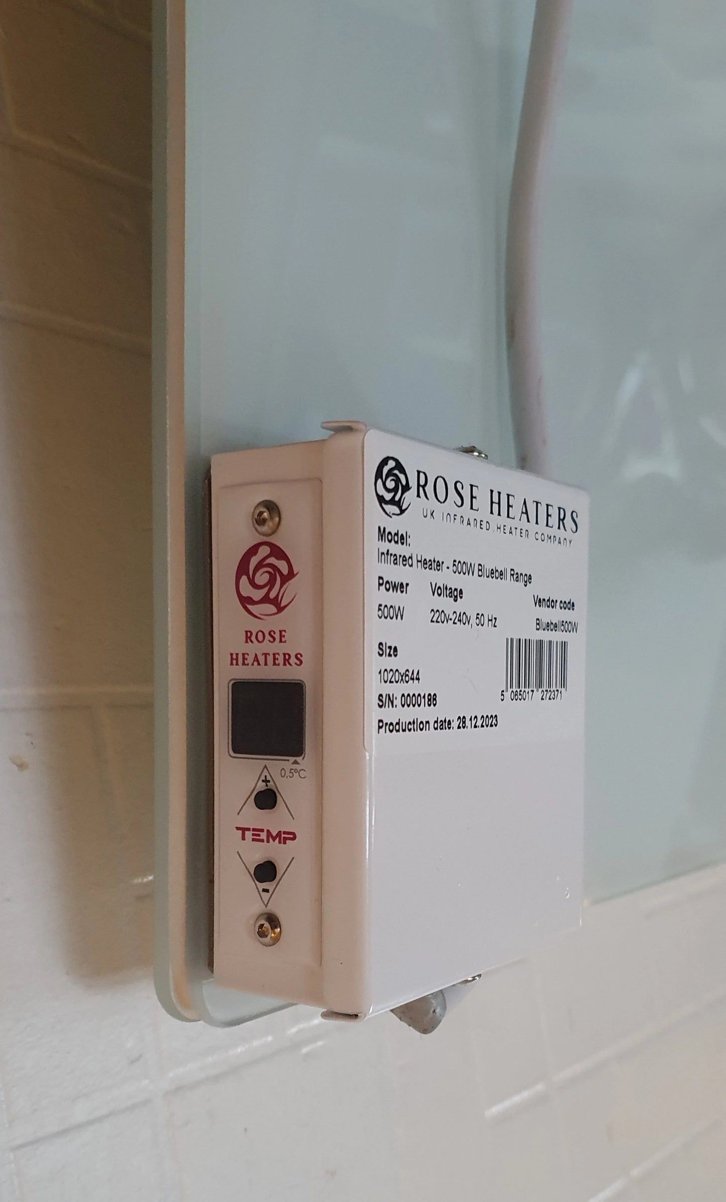 Bluebell - Infrared Towel Rail Heater