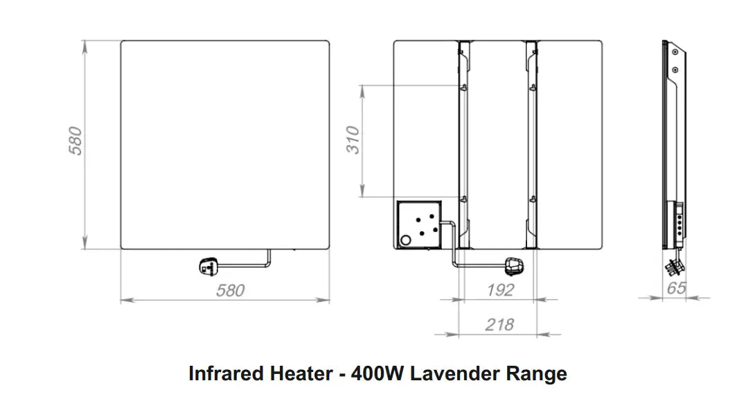 Lavender - Infrared Wall Panel Heater