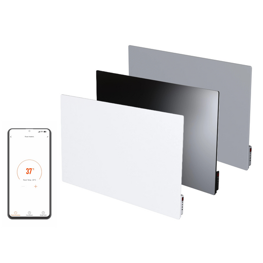Lavender - Tempered Glass Infrared Wall Panel Heater