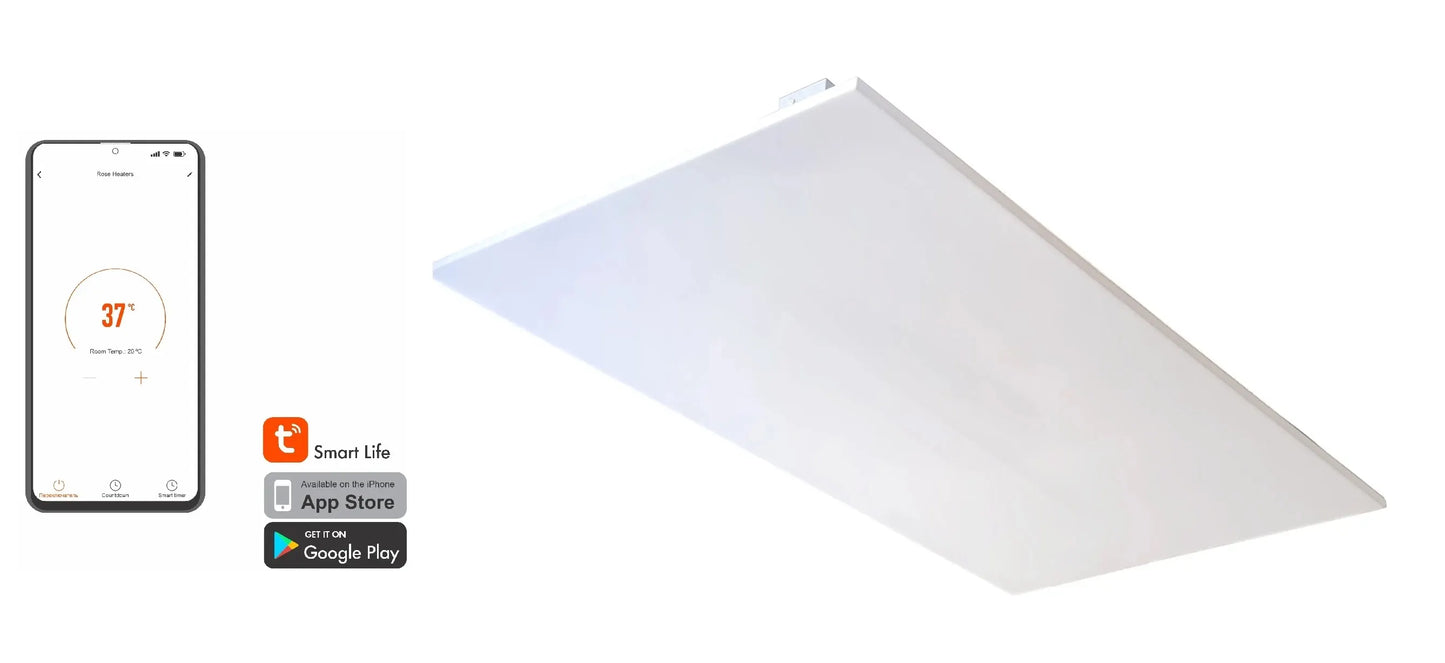 Lotus WiFi - Infrared Ceiling Panel Heater