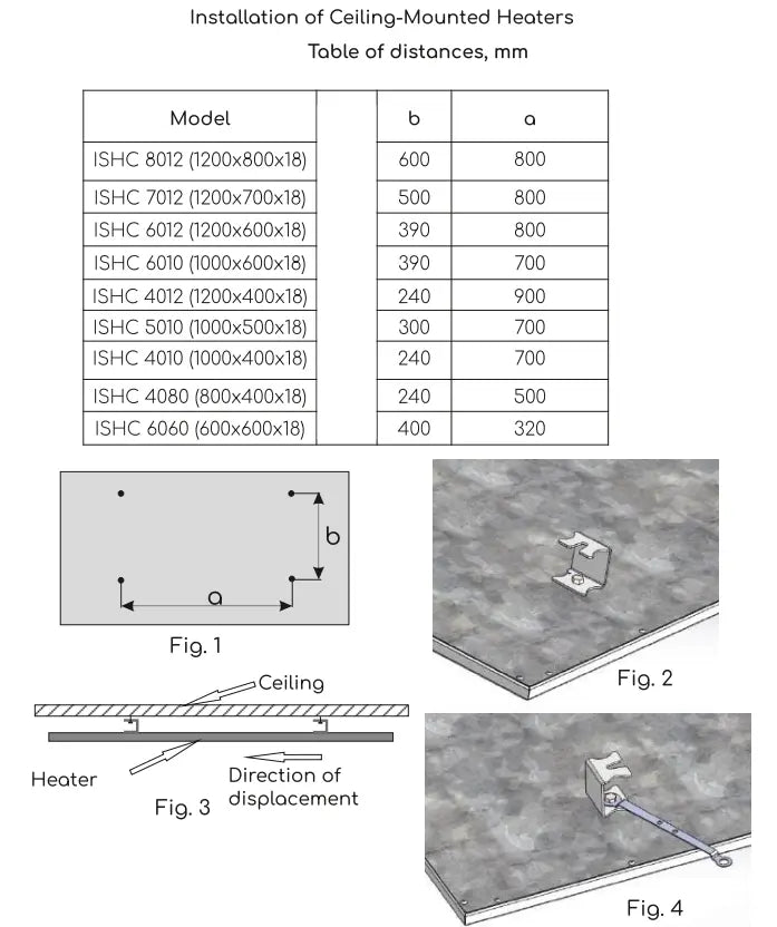 Lotus WiFi - Infrared Ceiling Panel Heater