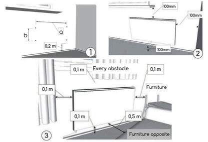 Jasmine - Hybrid Infrared Wall Panel Heater