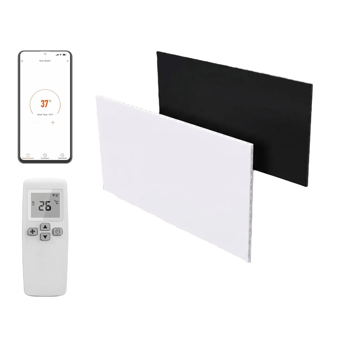 Aster Range - Hybrid Infrared Wall Panel Heater